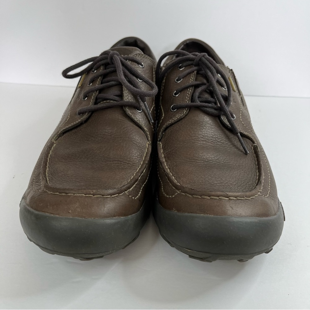 Patagonia Brown Leather Lace-Up Oxfords - Picture 2 of 10
